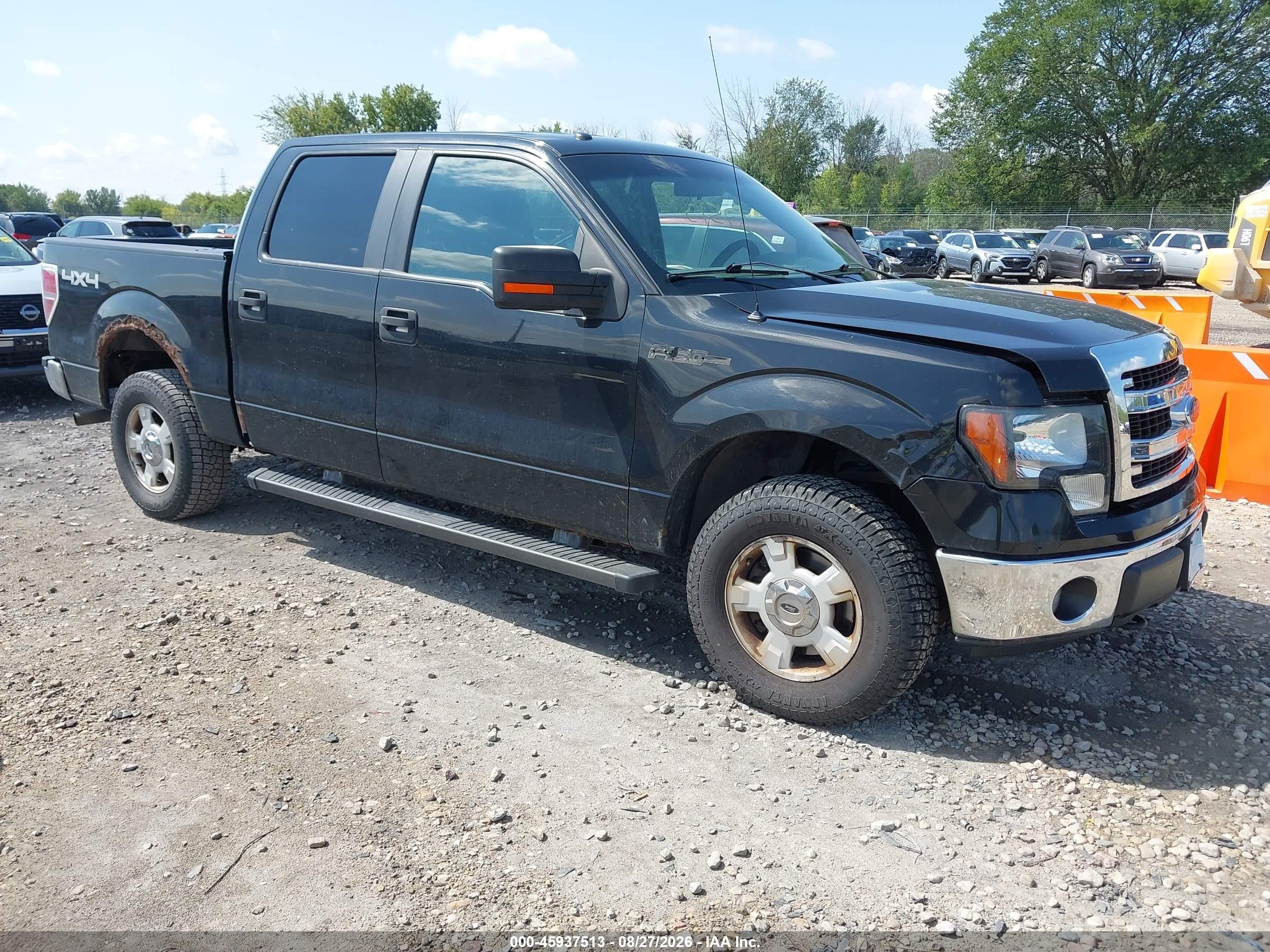 2014 Ford F-150 Xlt Зеленый vin: 1FTFW1EFXEFC18916