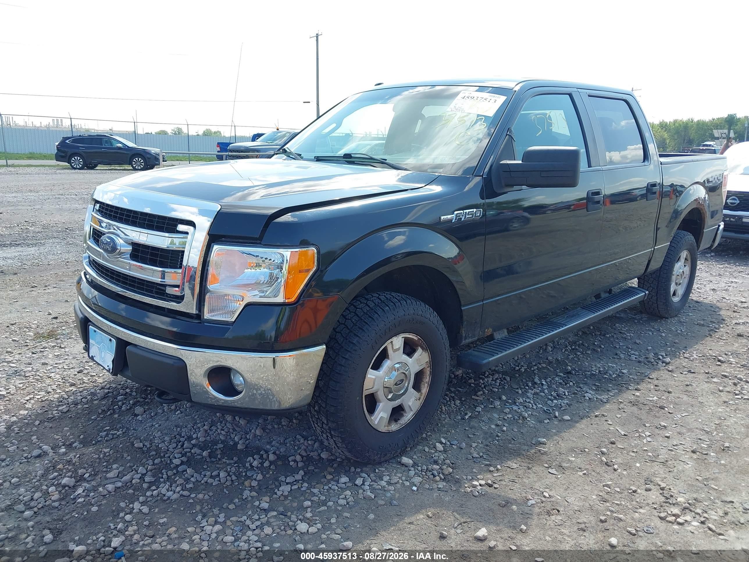 2014 Ford F-150 Xlt Зеленый vin: 1FTFW1EFXEFC18916