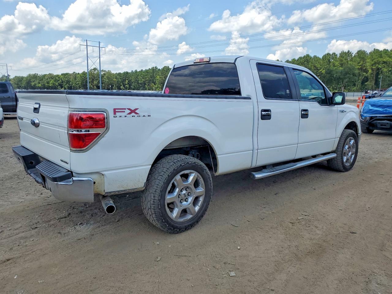 2014 Ford F150 Supercrew White vin: 1FTFW1EFXEFC20231