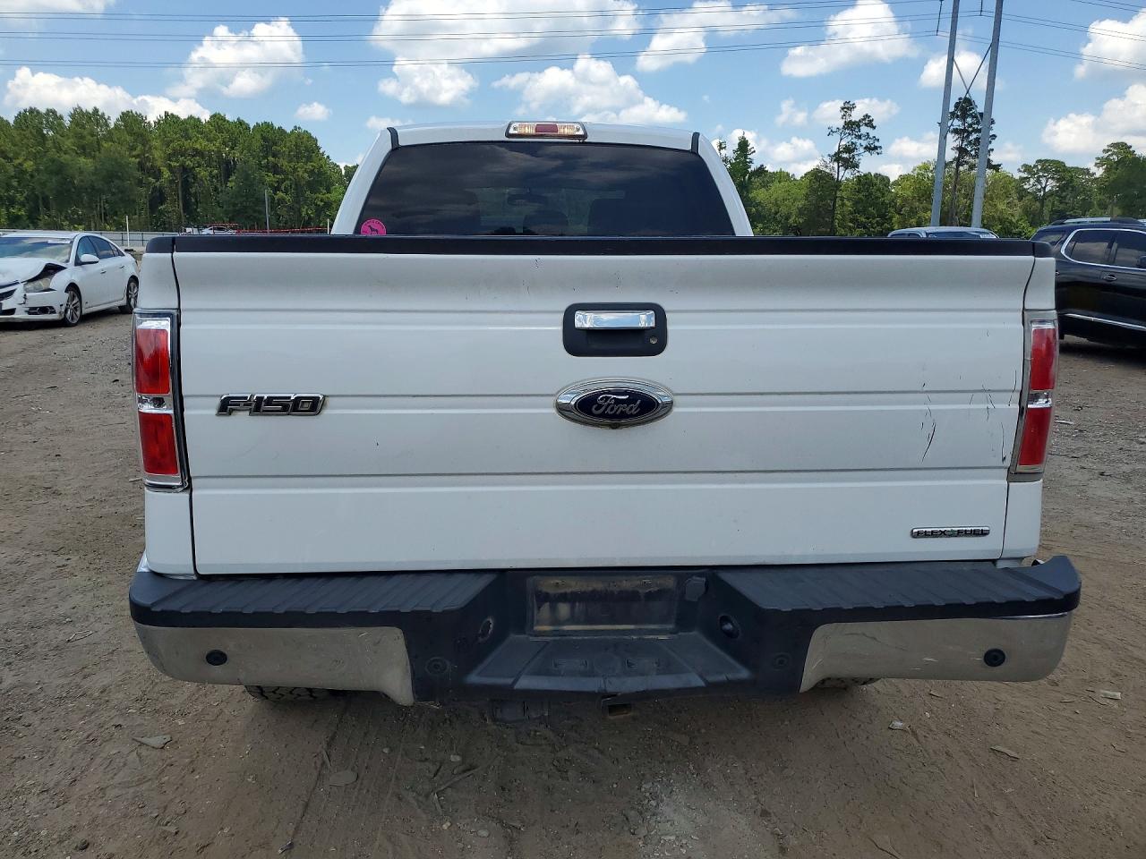 2014 Ford F150 Supercrew White vin: 1FTFW1EFXEFC20231