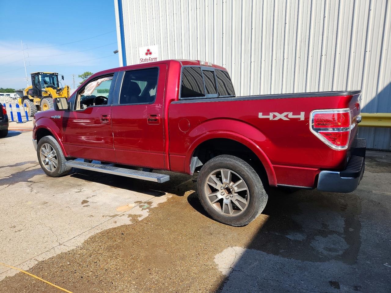 2014 Ford F150 Supercrew Red vin: 1FTFW1EFXEFC61569