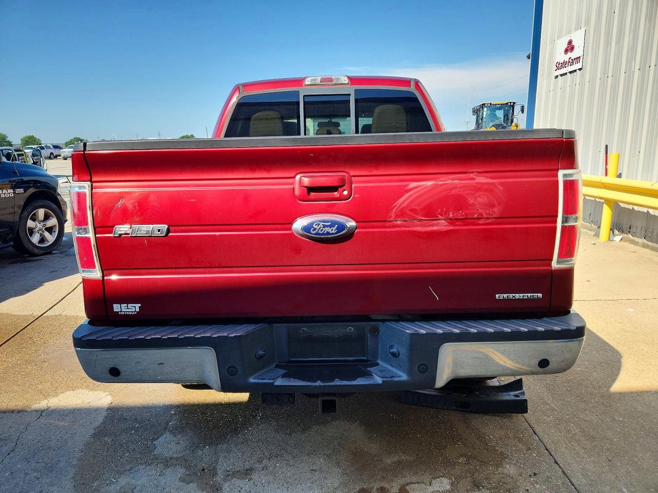 2014 Ford F150 Supercrew Red vin: 1FTFW1EFXEFC61569