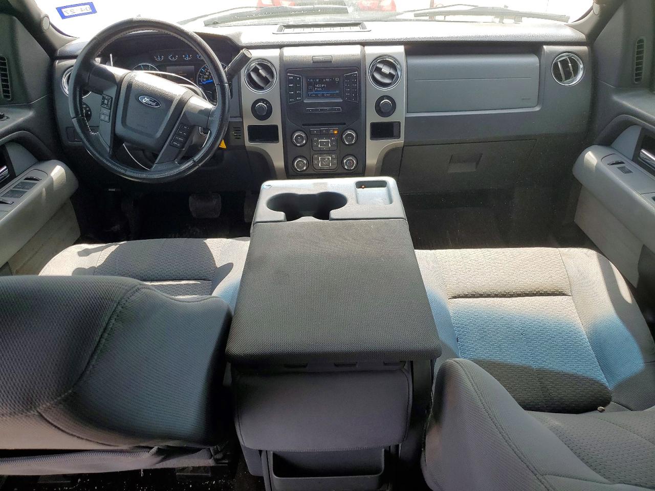 2014 Ford F150 Supercrew Серый vin: 1FTFW1EFXEKD06002