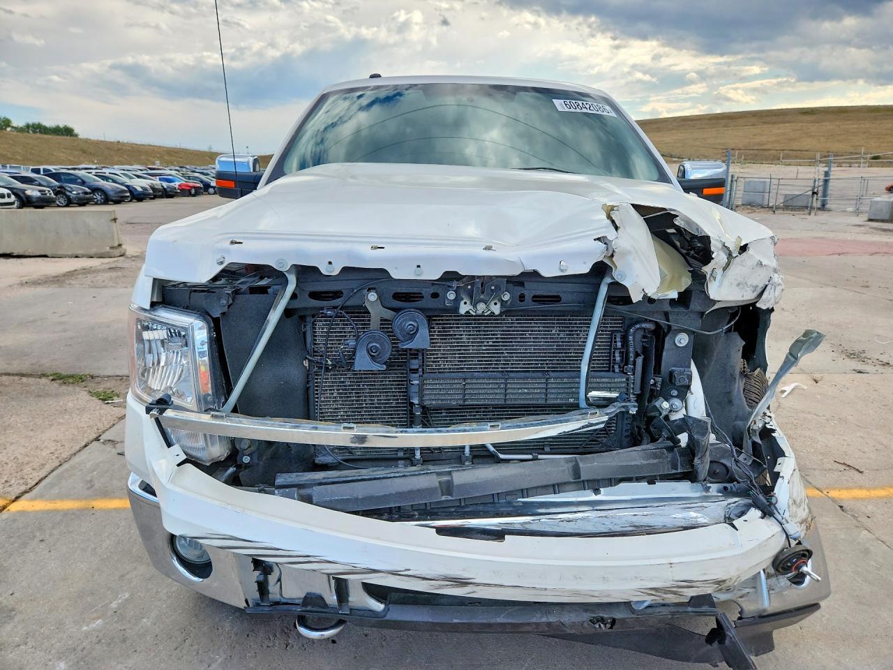 2014 Ford F150 Supercrew Silver vin: 1FTFW1EFXEKD59539