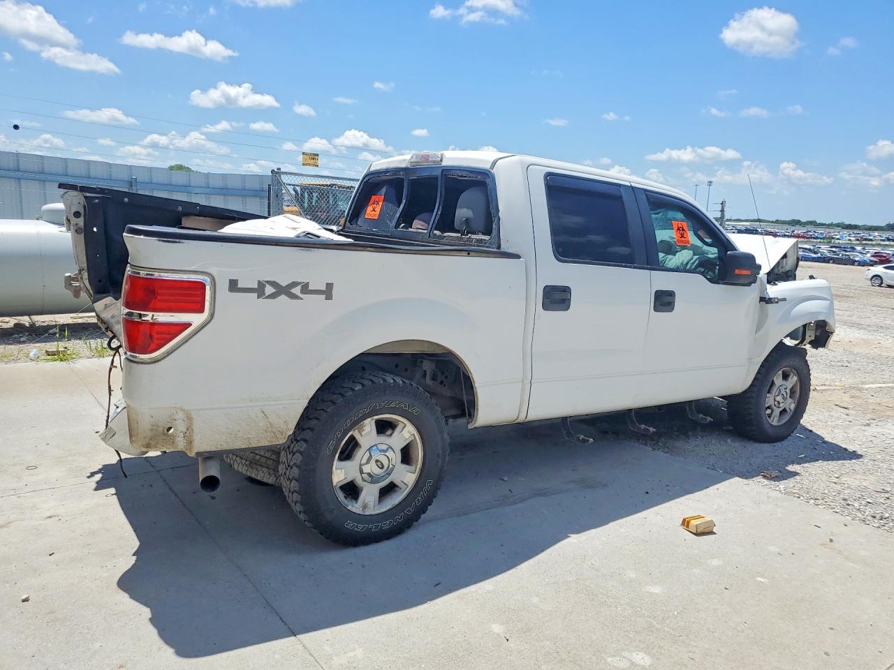 2014 Ford F150 Supercrew White vin: 1FTFW1EFXEKD68905