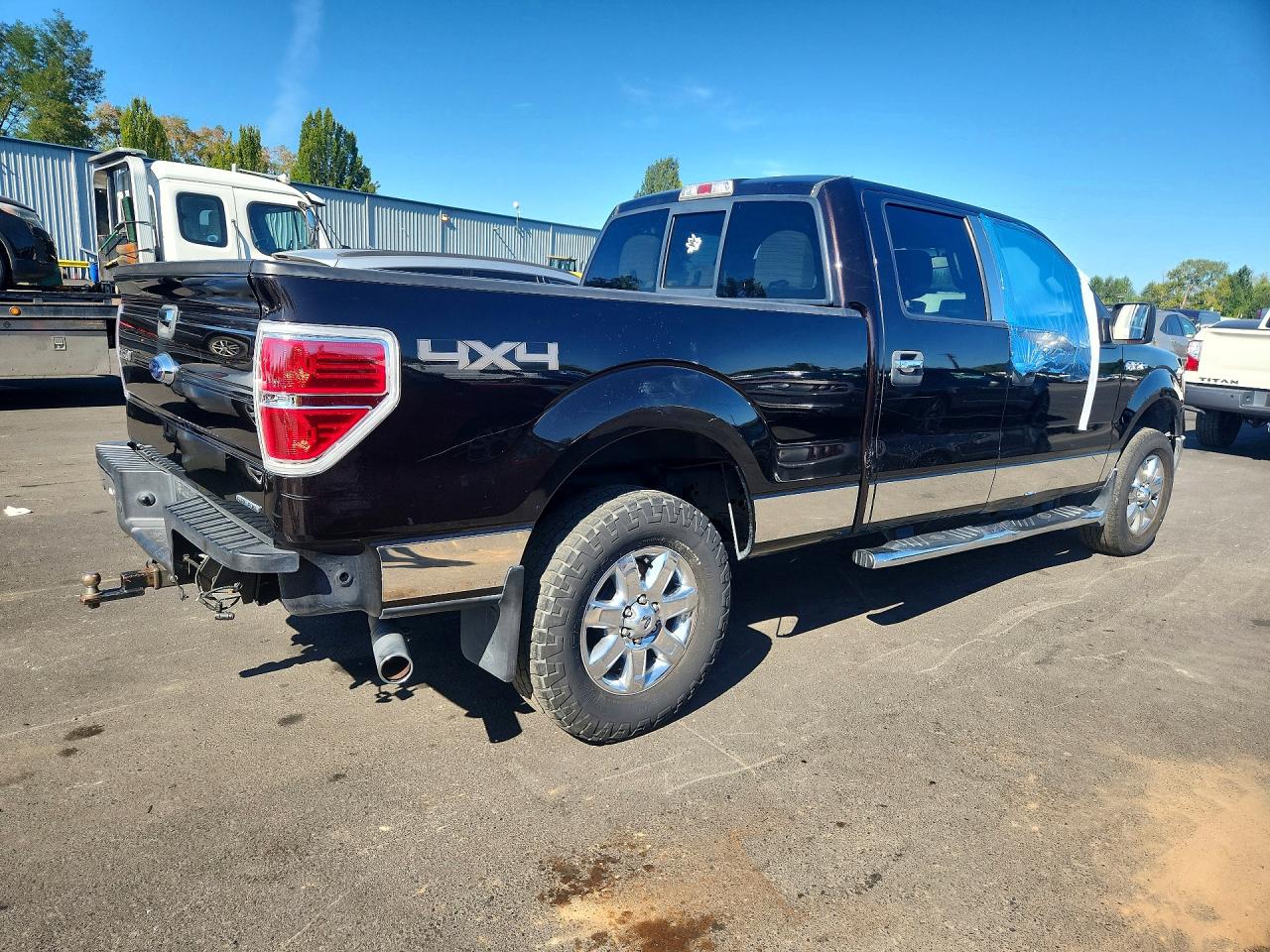 2014 Ford F150 Supercrew Brown vin: 1FTFW1EFXEKD74851