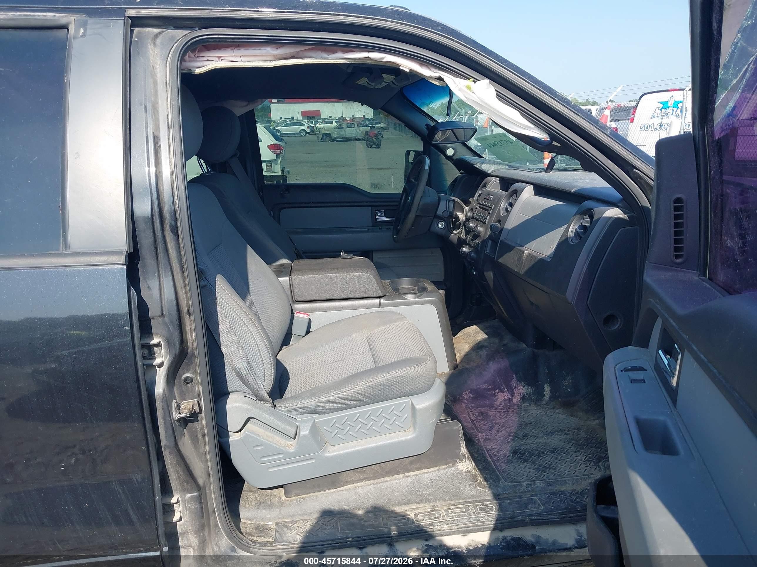 2014 Ford F-150 Stx Black vin: 1FTFW1EFXEKD97644