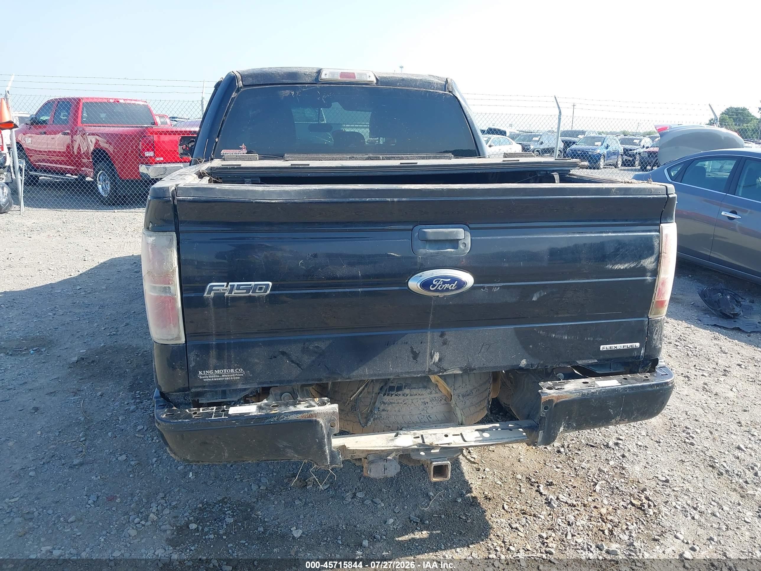 2014 Ford F-150 Stx Black vin: 1FTFW1EFXEKD97644