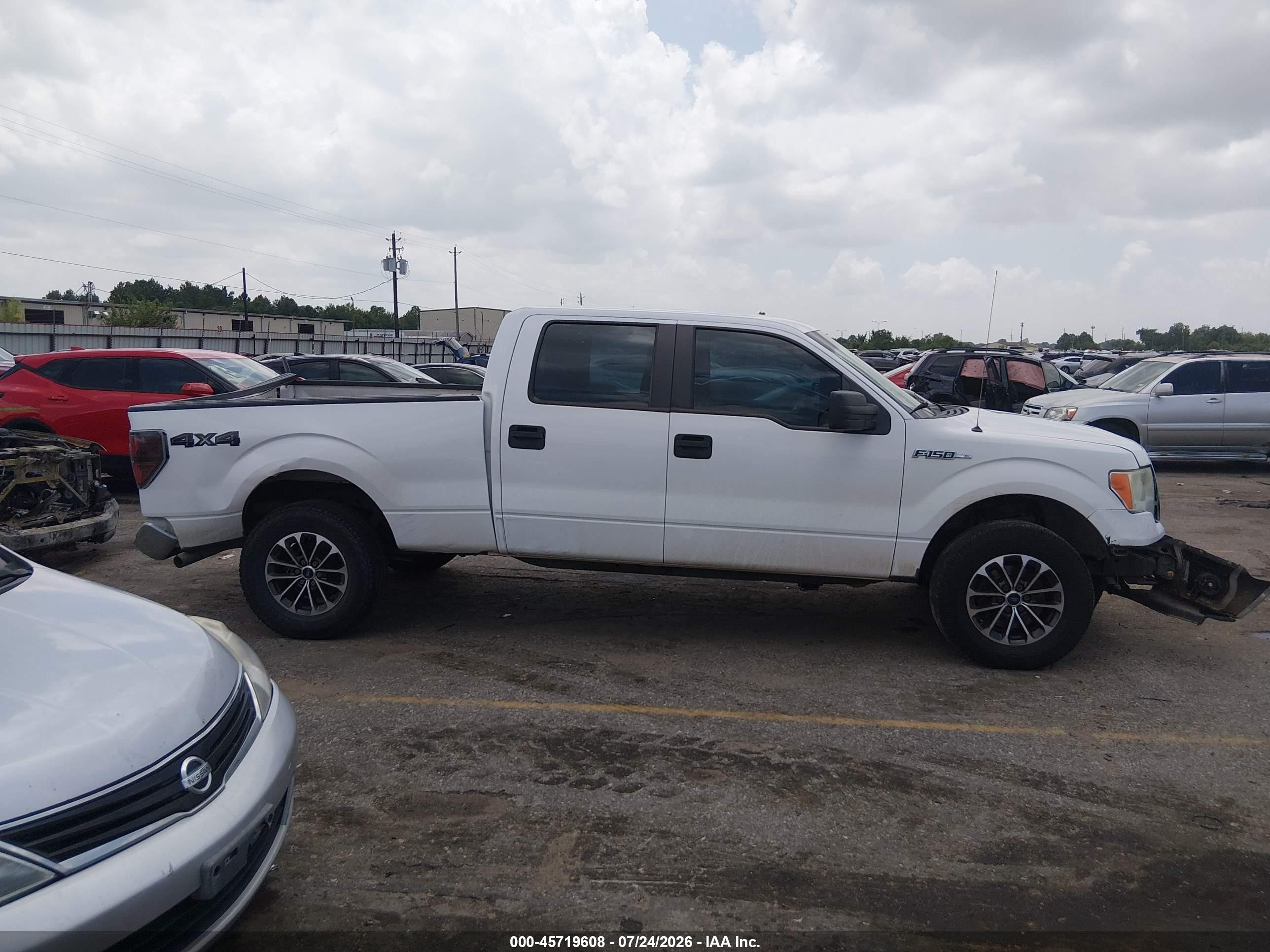 2014 Ford F-150 Xl Белый vin: 1FTFW1EFXEKD99099