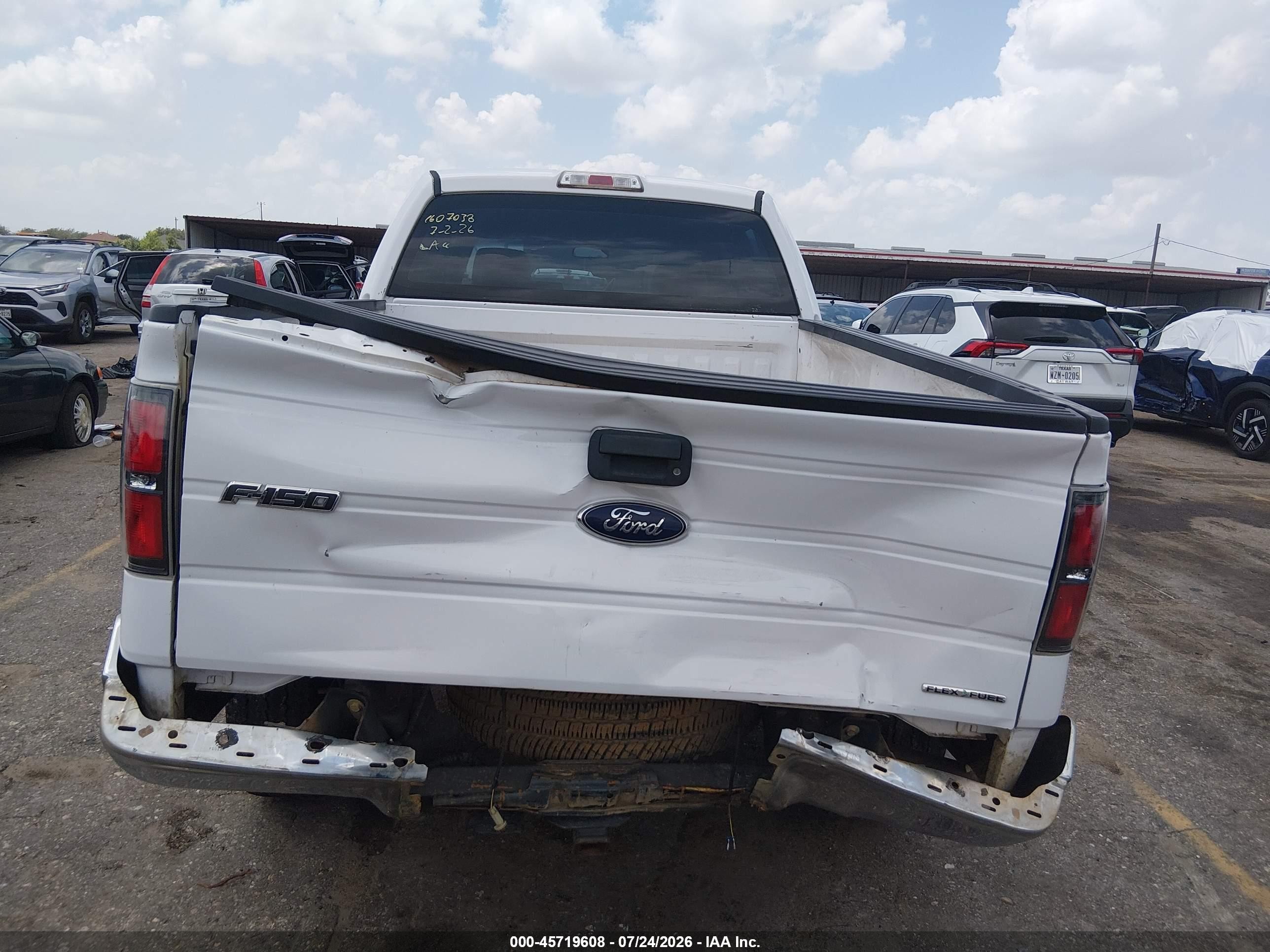 2014 Ford F-150 Xl Белый vin: 1FTFW1EFXEKD99099
