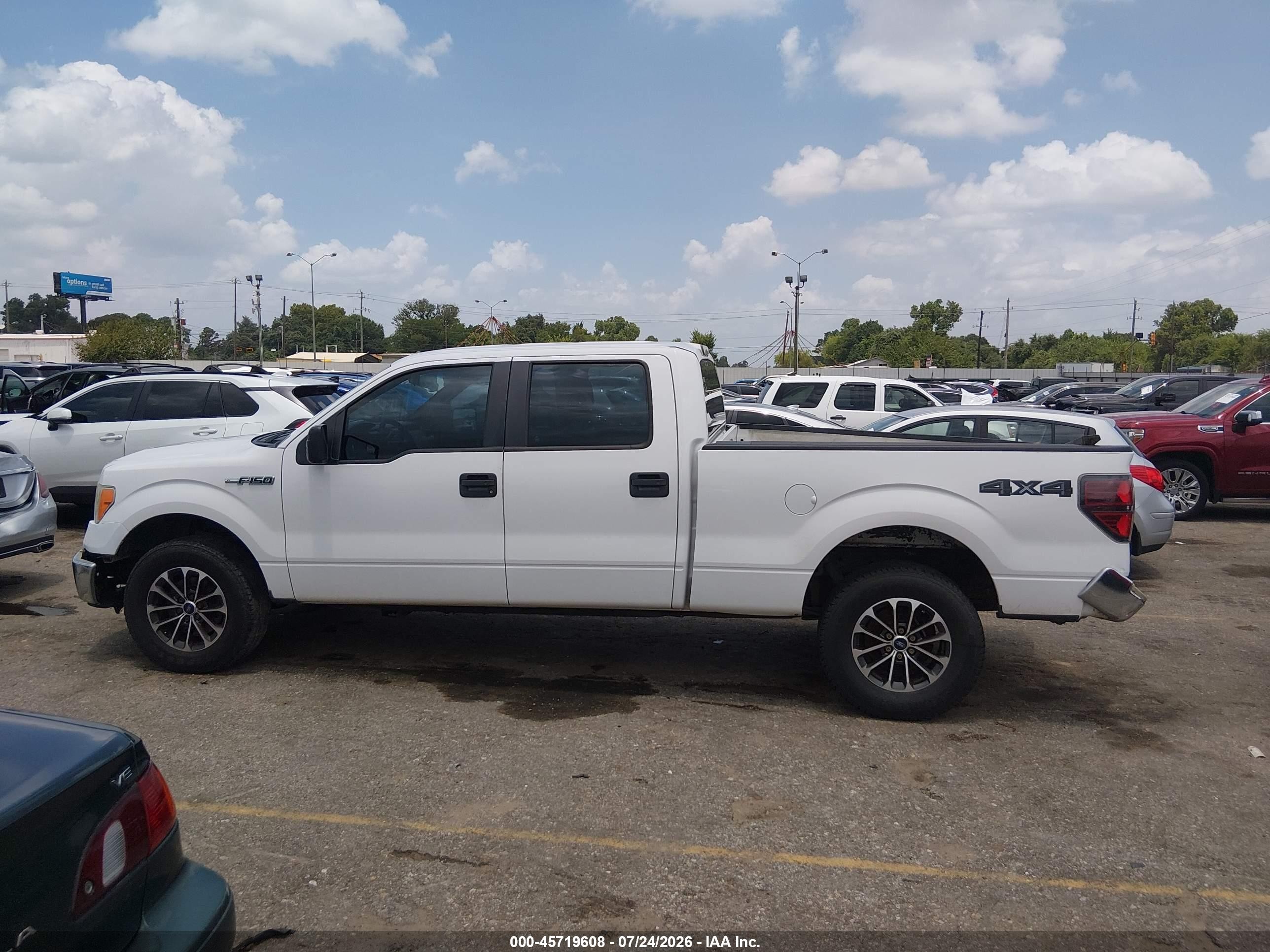 2014 Ford F-150 Xl Белый vin: 1FTFW1EFXEKD99099