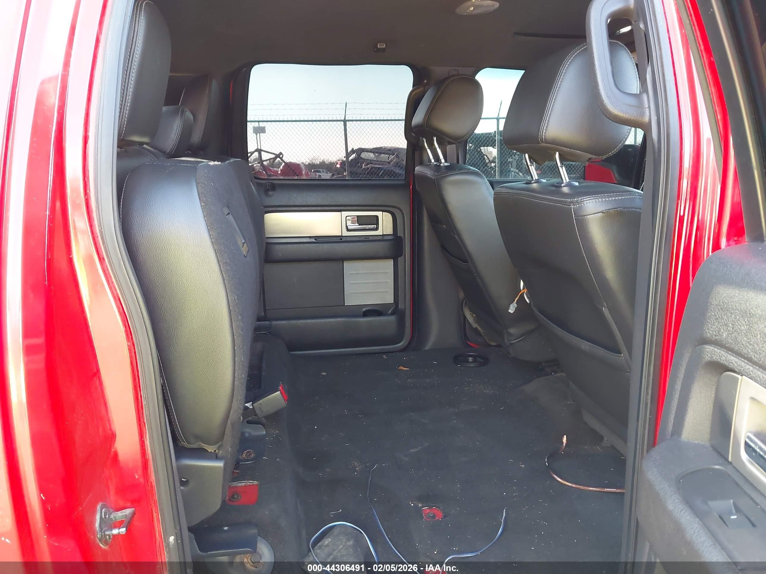 2014 Ford F-150 Fx4 Red vin: 1FTFW1EFXEKE42601
