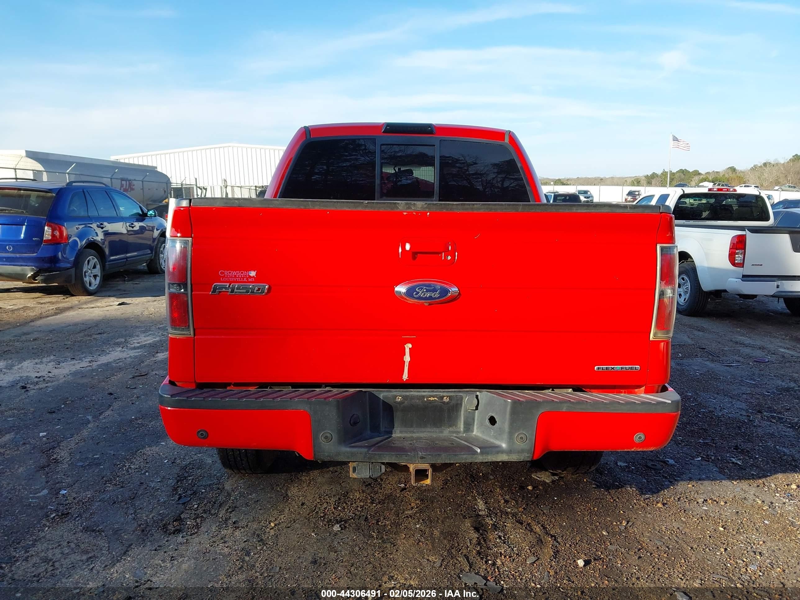 2014 Ford F-150 Fx4 Red vin: 1FTFW1EFXEKE42601