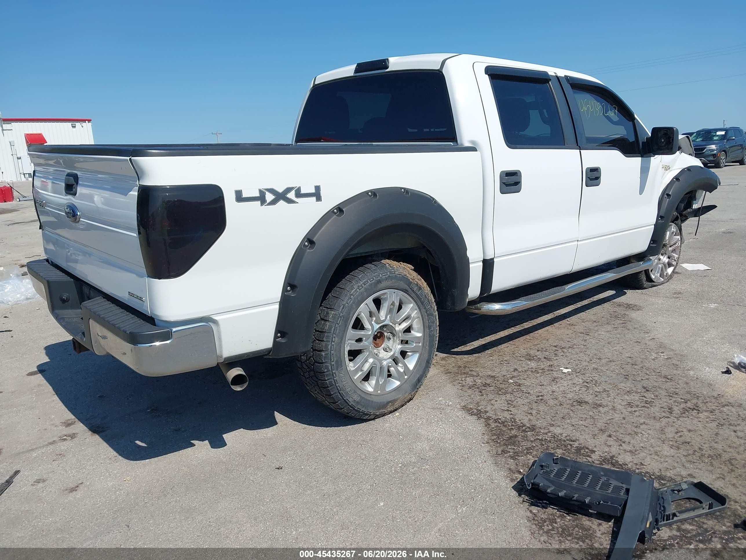2014 Ford F-150 Xlt White vin: 1FTFW1EFXEKF22996