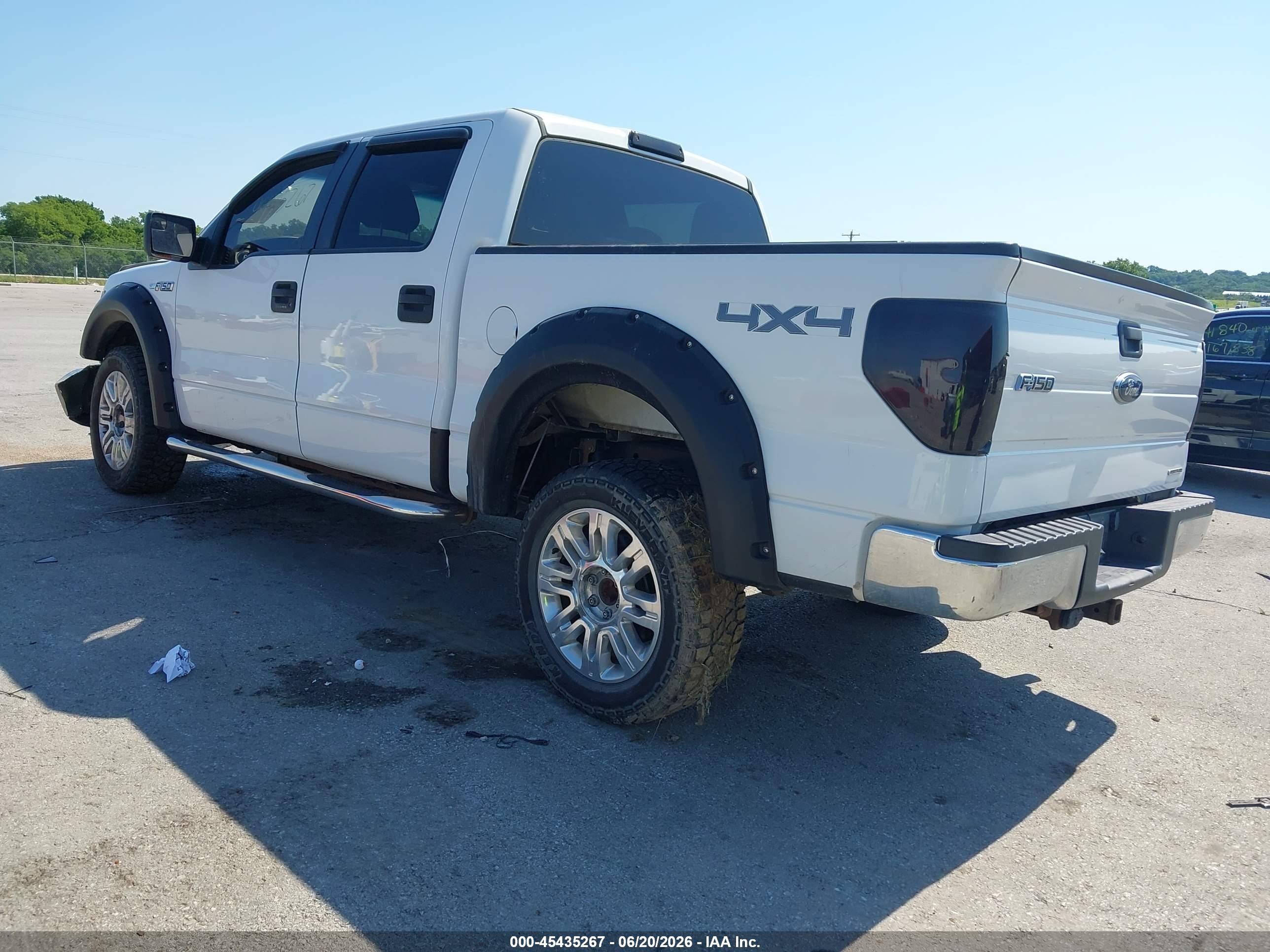 2014 Ford F-150 Xlt White vin: 1FTFW1EFXEKF22996
