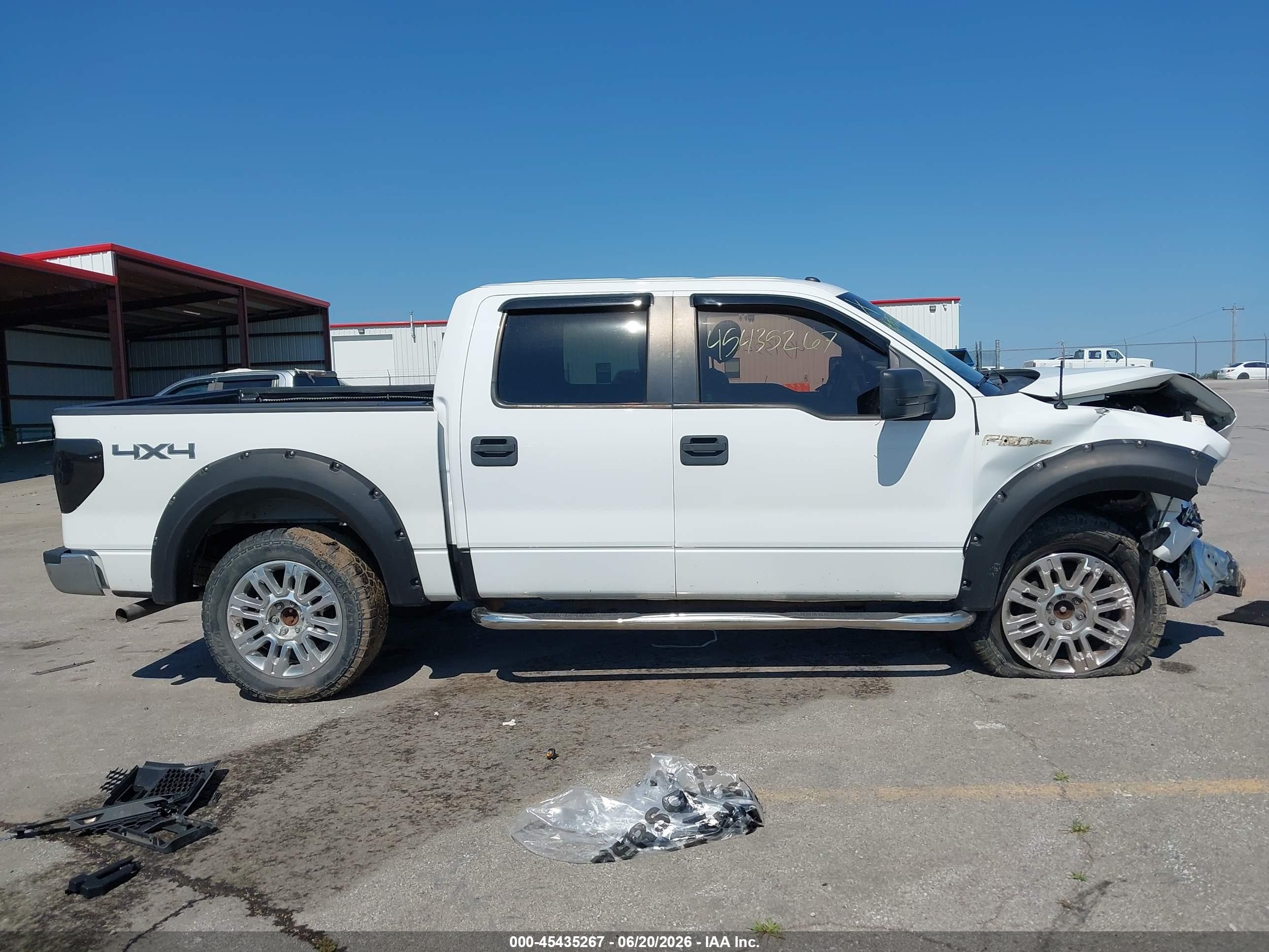 2014 Ford F-150 Xlt White vin: 1FTFW1EFXEKF22996