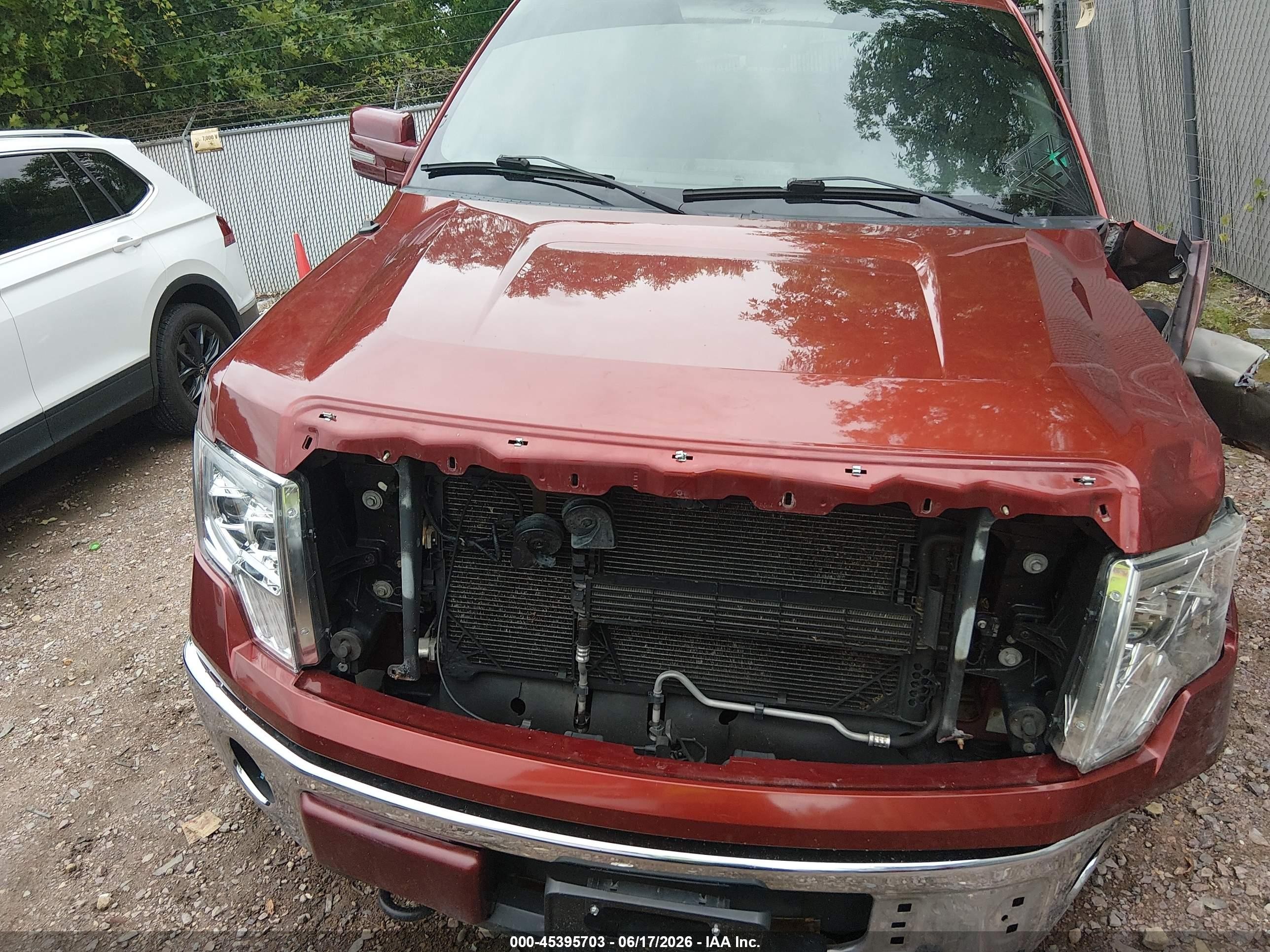 2014 Ford F-150 Xlt Maroon vin: 1FTFW1EFXEKF34226