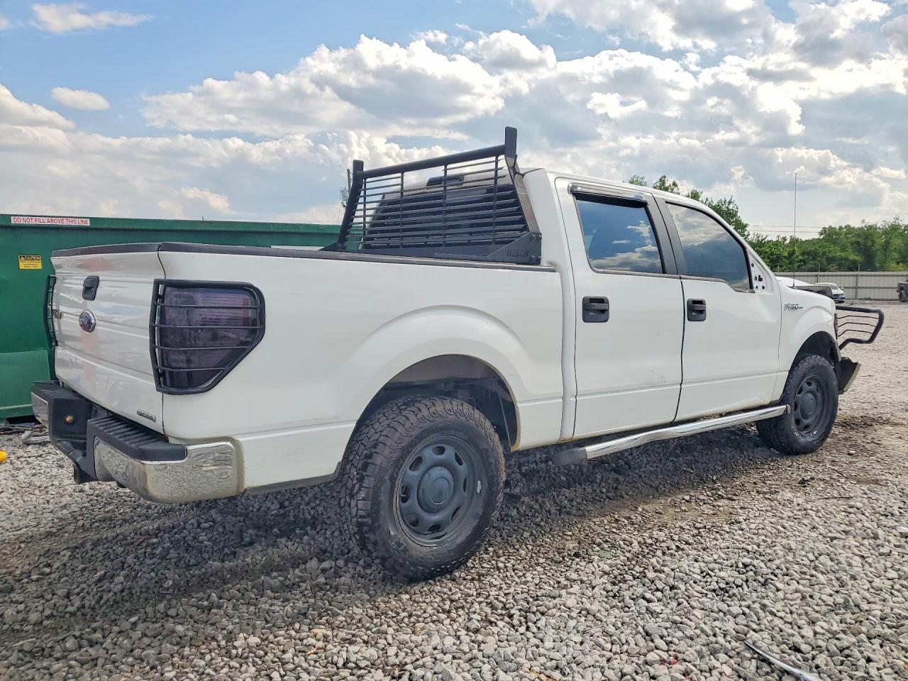 2014 Ford F150 Supercrew Белый vin: 1FTFW1EFXEKF94880
