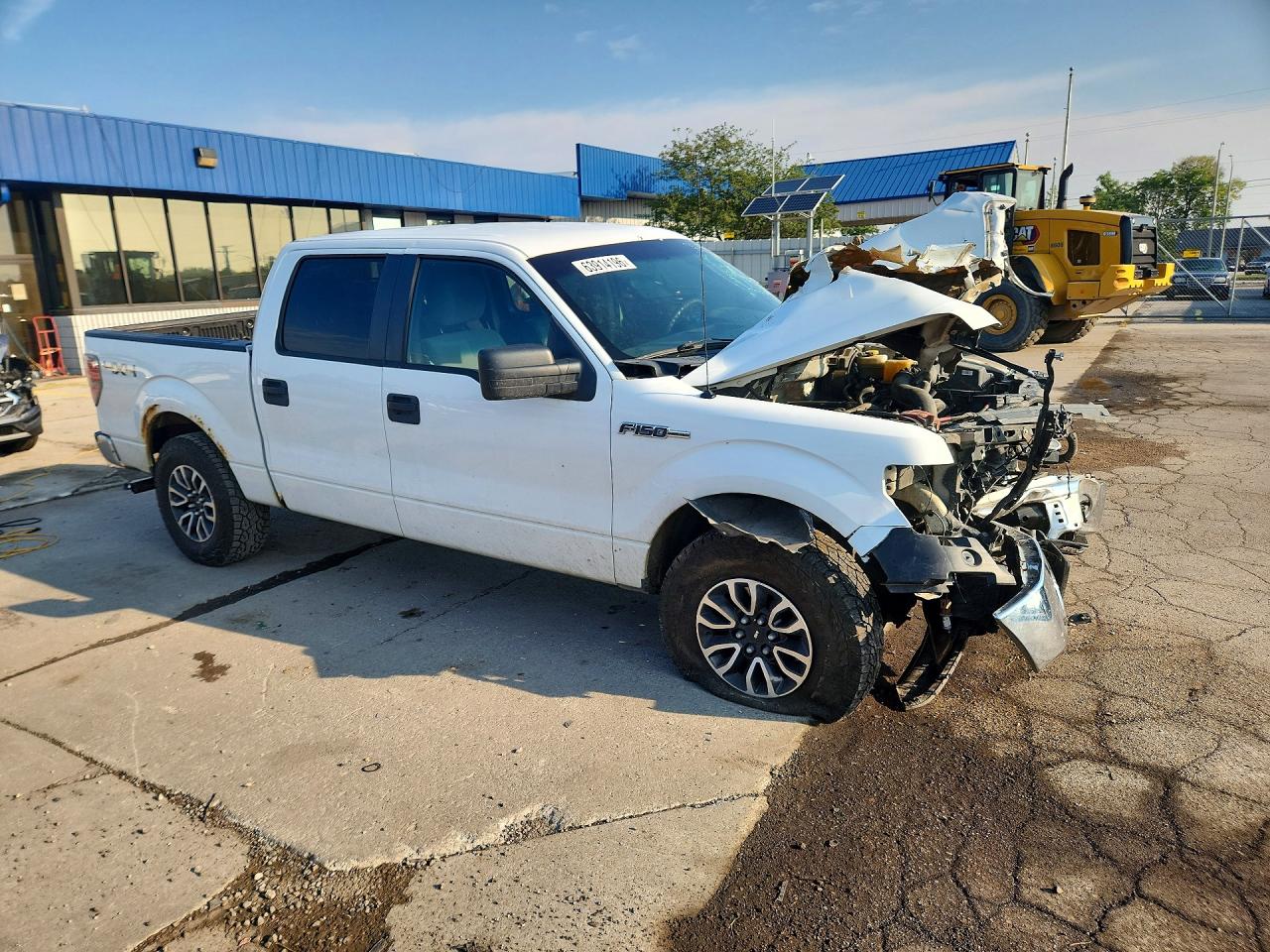 2014 Ford F150 Supercrew White vin: 1FTFW1EFXEKG25500