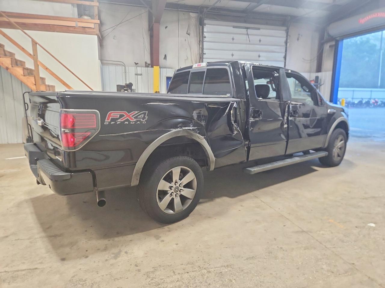 2014 Ford F150 Supercrew Black vin: 1FTFW1EFXEKG56049