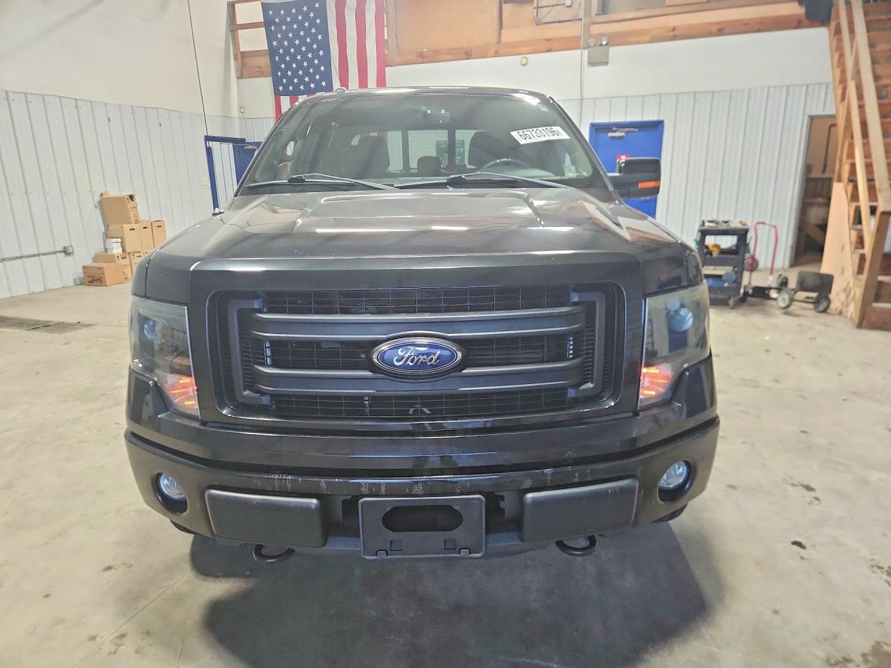 2014 Ford F150 Supercrew Black vin: 1FTFW1EFXEKG56049