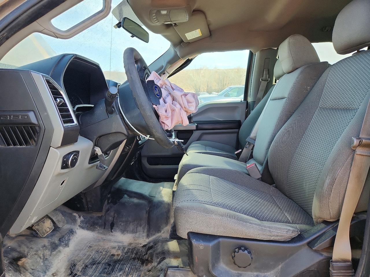 2015 Ford F150 Supercrew Brown vin: 1FTFW1EFXFFB49324