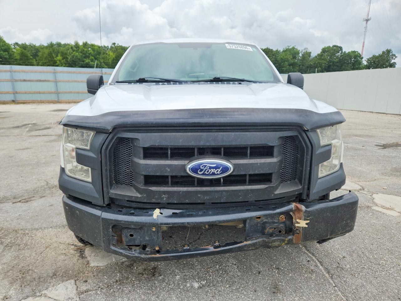 2015 Ford F150 Supercrew White vin: 1FTFW1EFXFKD84202