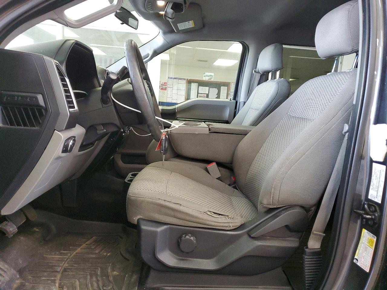 2016 Ford F150 Supercrew Gray vin: 1FTFW1EFXGFA48320