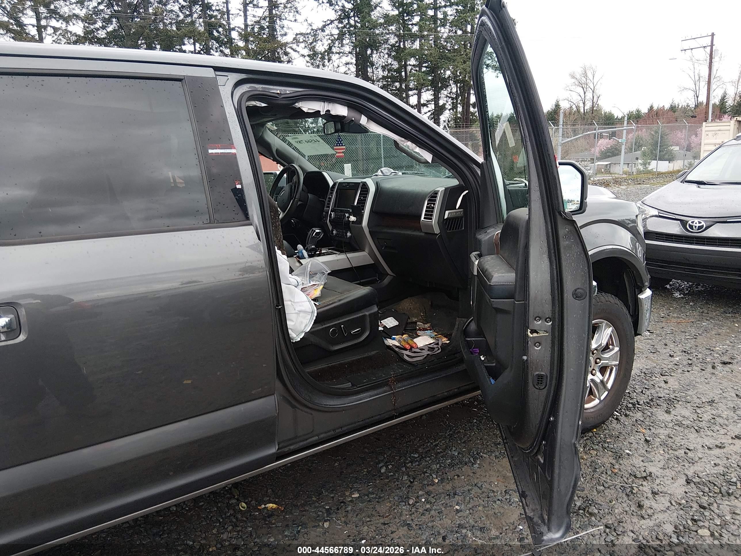 2015 Ford F-150 Lariat Black vin: 1FTFW1EG0FFA06567