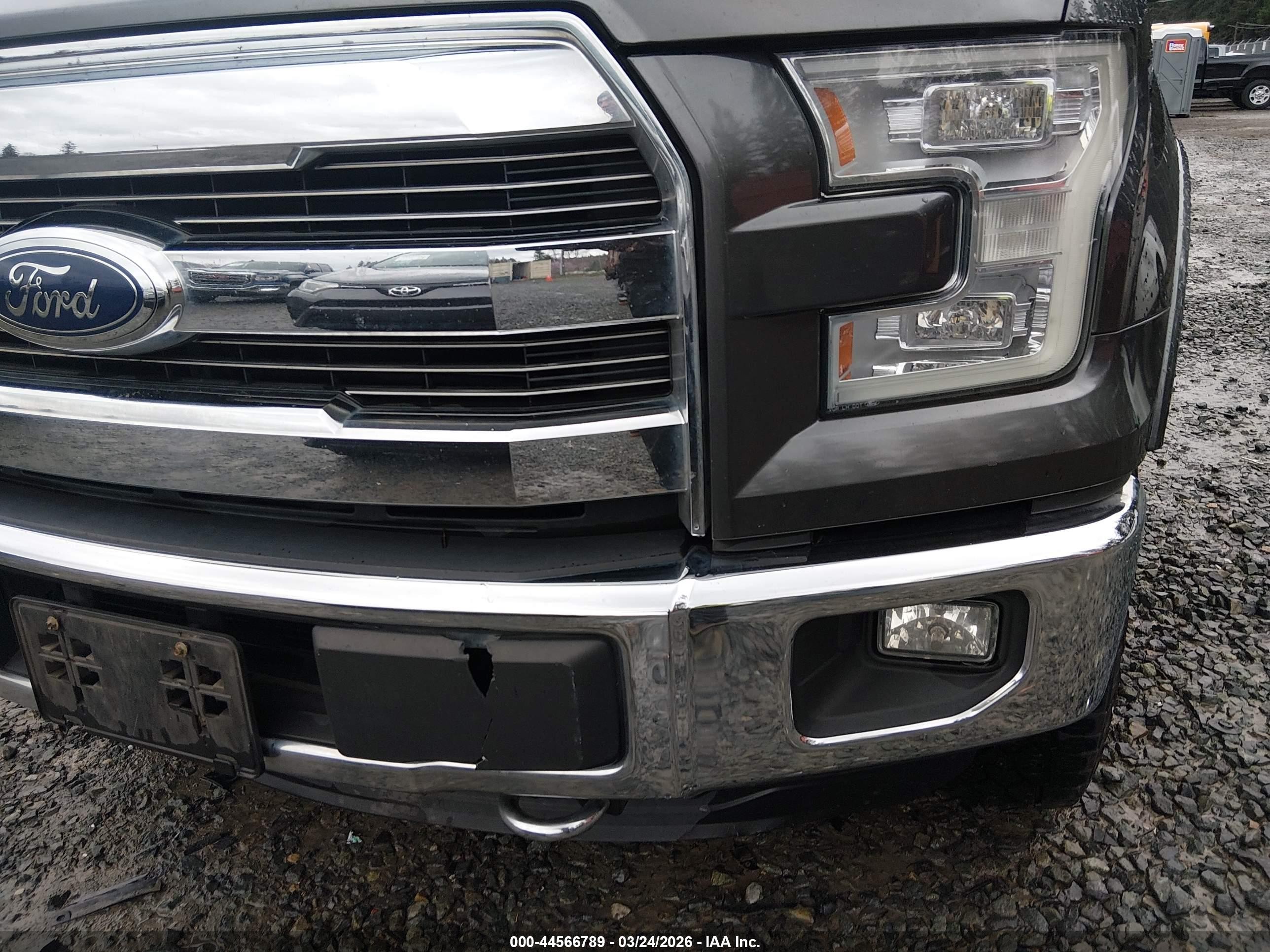2015 Ford F-150 Lariat Black vin: 1FTFW1EG0FFA06567