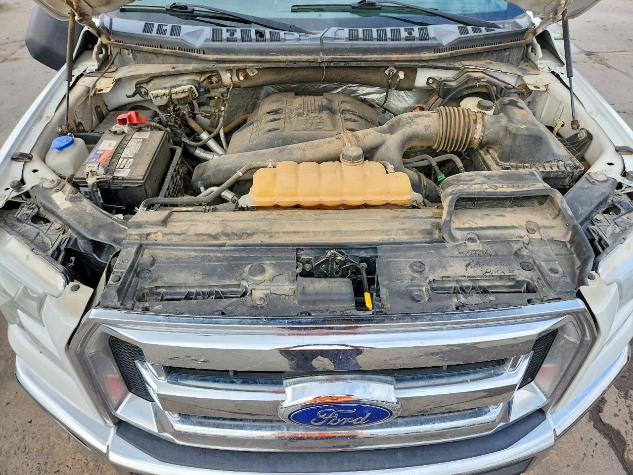 2015 Ford F150 Supercrew Белый vin: 1FTFW1EG0FFA25202