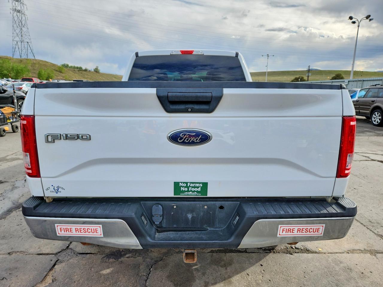 2015 Ford F150 Supercrew Белый vin: 1FTFW1EG0FFA25202