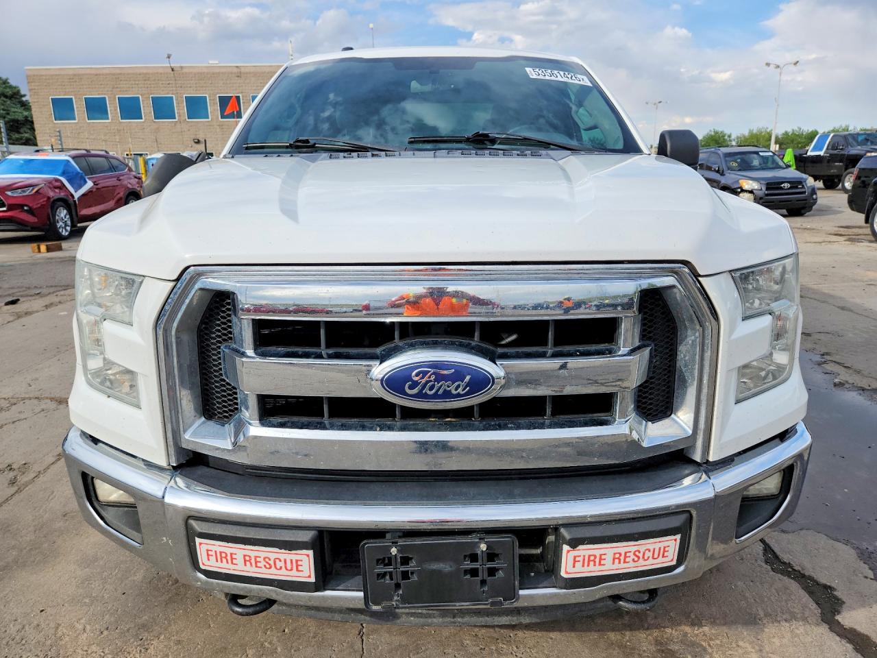 2015 Ford F150 Supercrew Белый vin: 1FTFW1EG0FFA25202