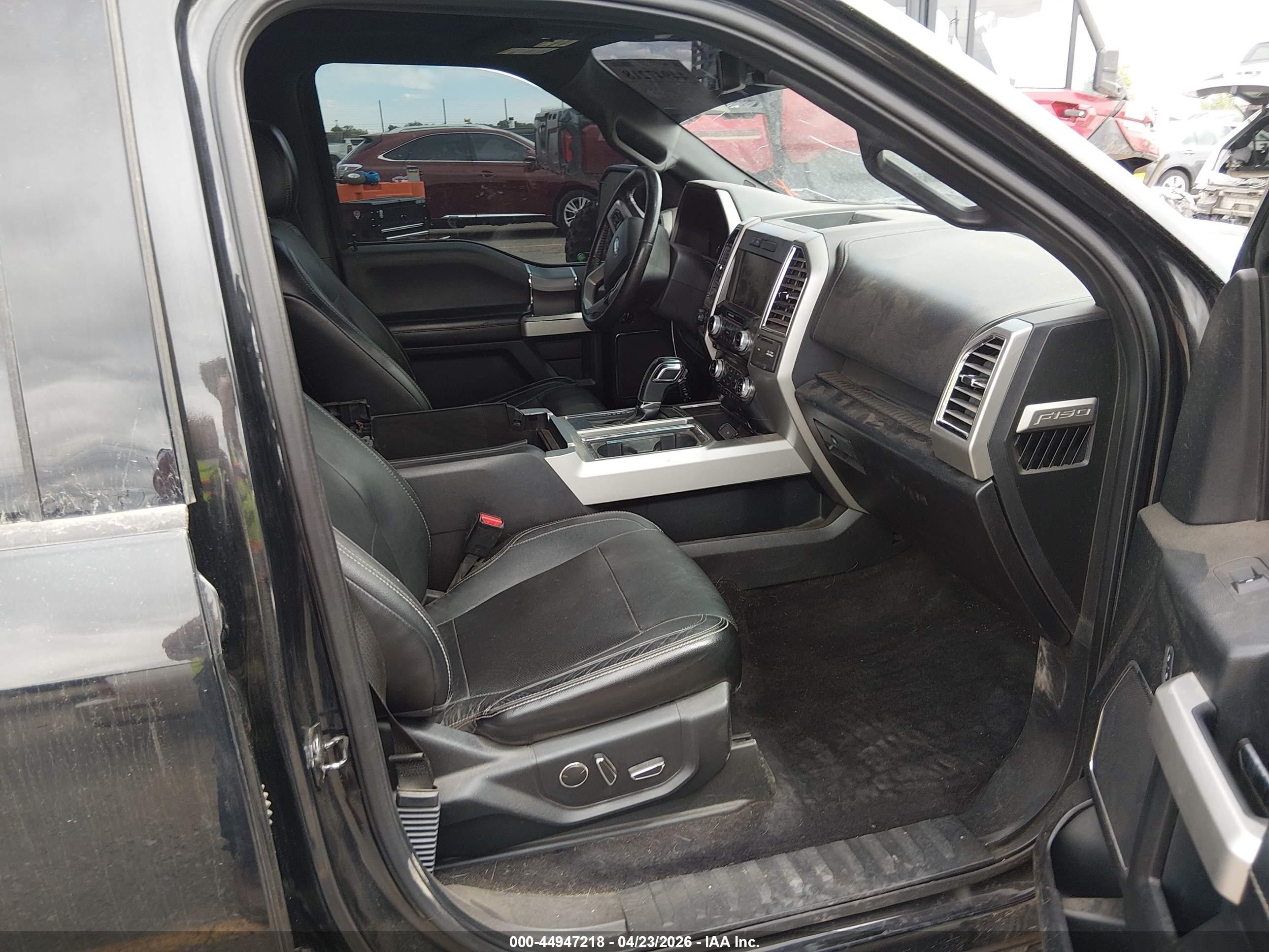 2015 Ford F-150 Lariat Black vin: 1FTFW1EG0FFC17090