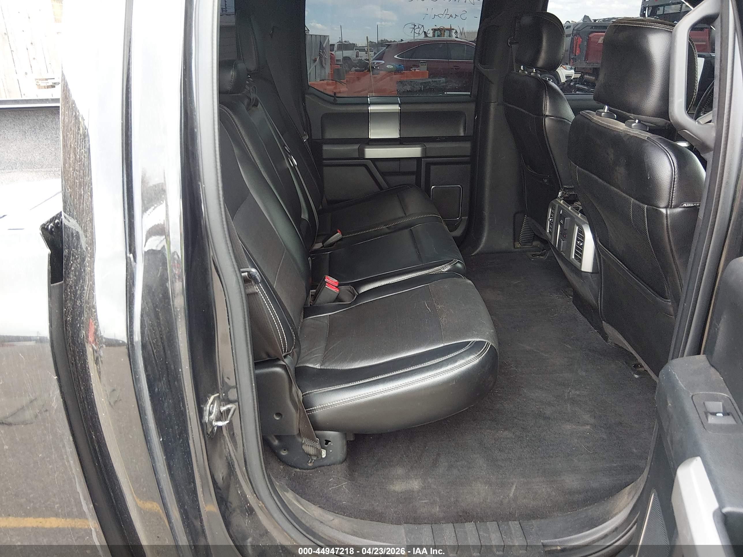 2015 Ford F-150 Lariat Black vin: 1FTFW1EG0FFC17090
