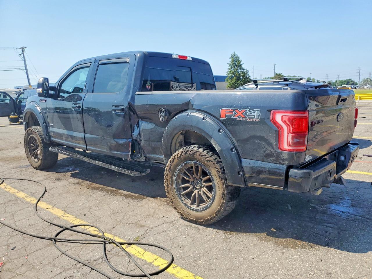 2015 Ford F150 Supercrew Black vin: 1FTFW1EG0FFC79816