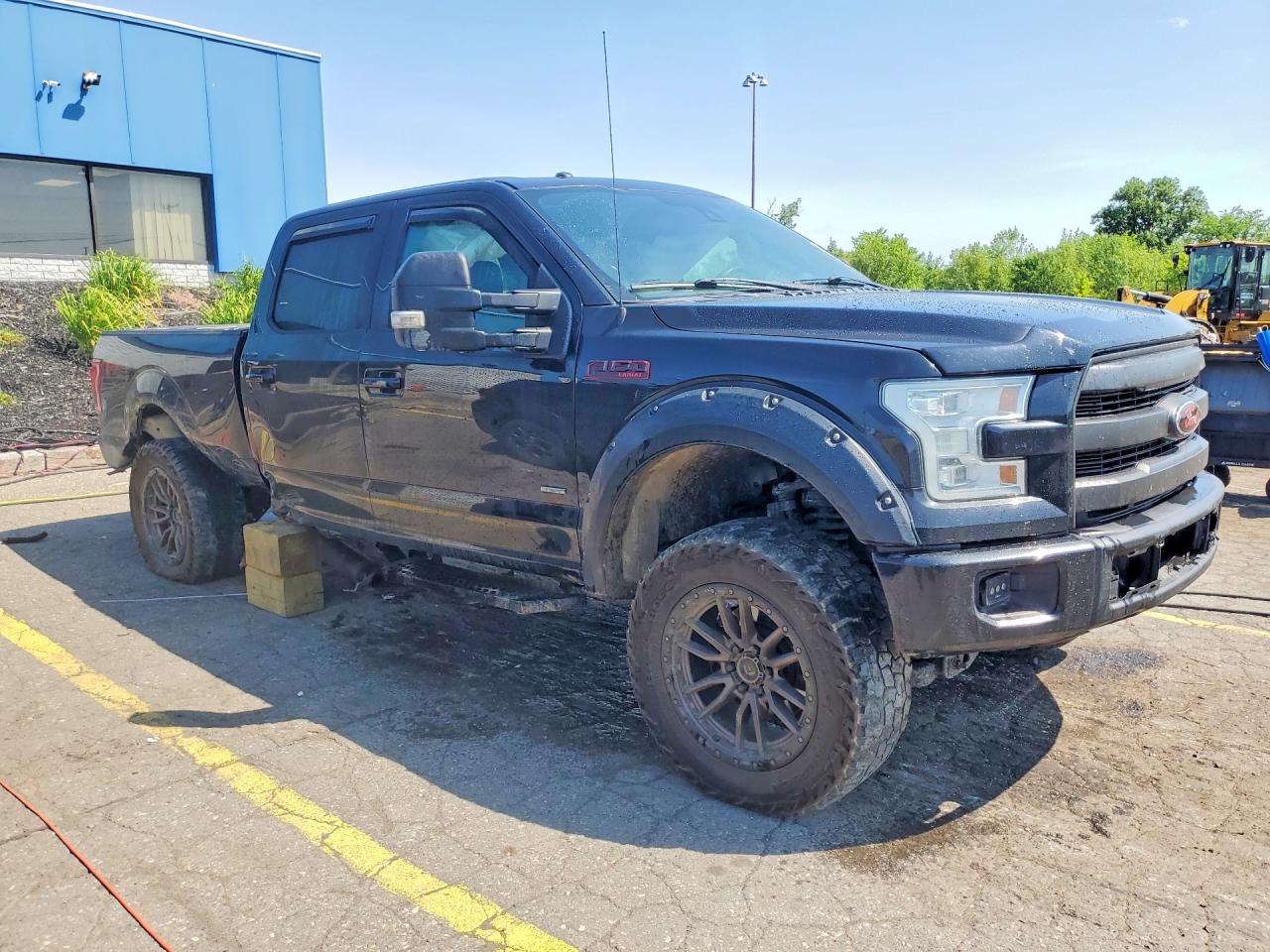 2015 Ford F150 Supercrew Black vin: 1FTFW1EG0FFC79816