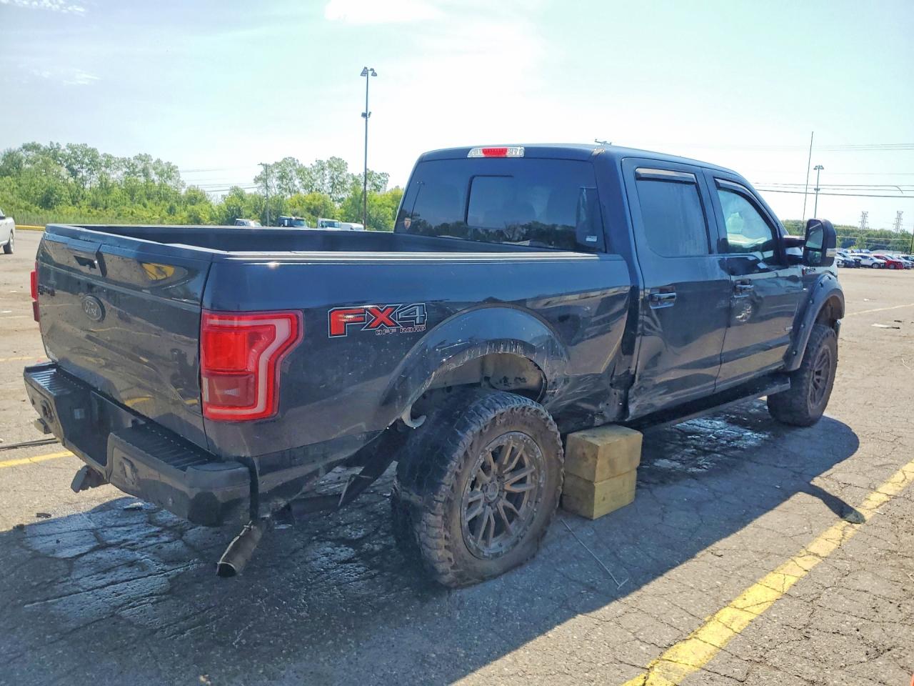 2015 Ford F150 Supercrew Black vin: 1FTFW1EG0FFC79816