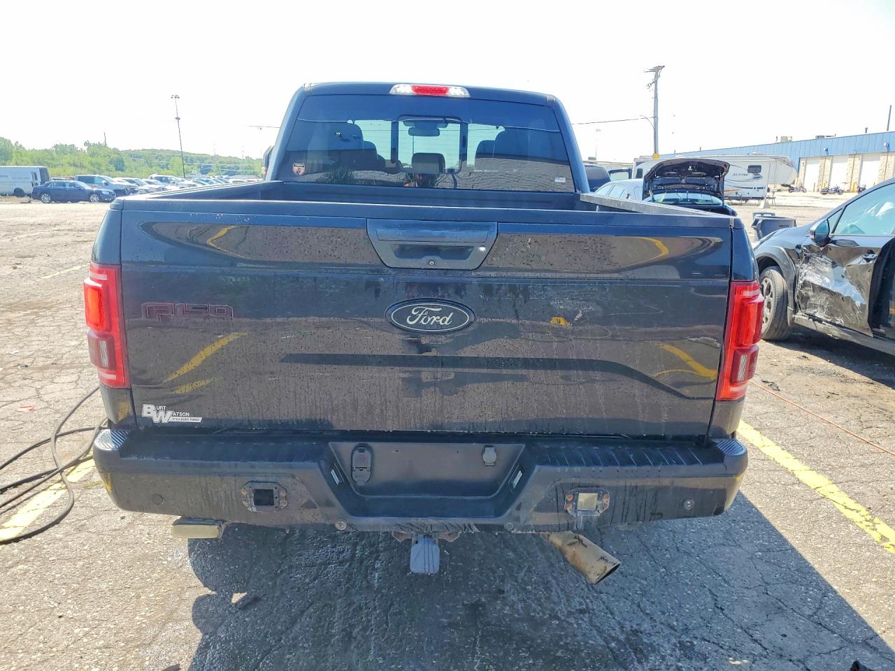 2015 Ford F150 Supercrew Black vin: 1FTFW1EG0FFC79816