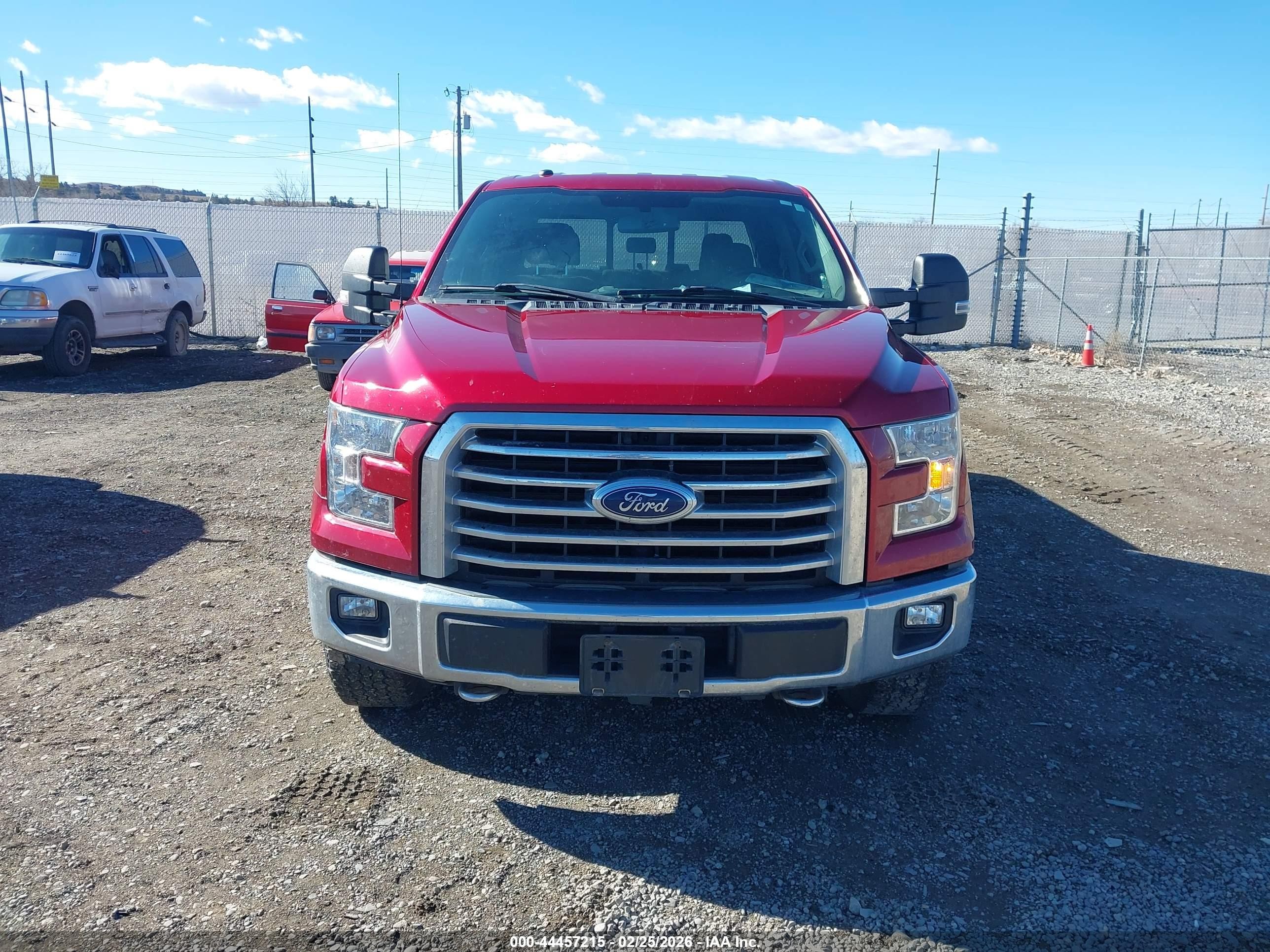 2017 Ford F-150 Xlt Красный vin: 1FTFW1EG0HKE38313