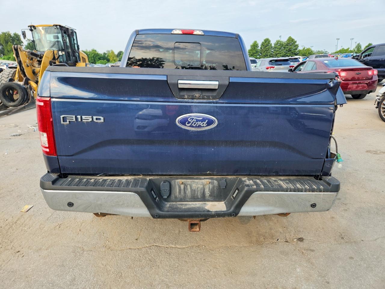 2015 Ford F150 Supercrew Blue vin: 1FTFW1EG1FFC72423