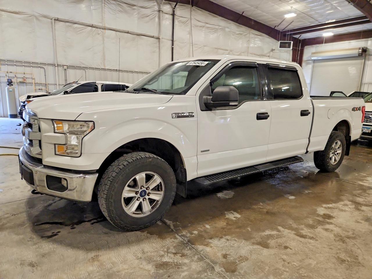 2017 Ford F150 Supercrew White vin: 1FTFW1EG1HFC06182