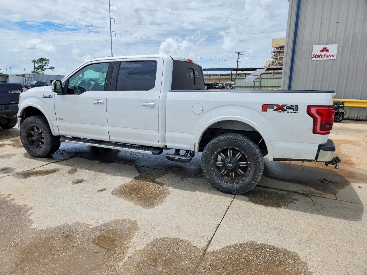 2015 Ford F150 Supercrew White vin: 1FTFW1EG2FFA22849