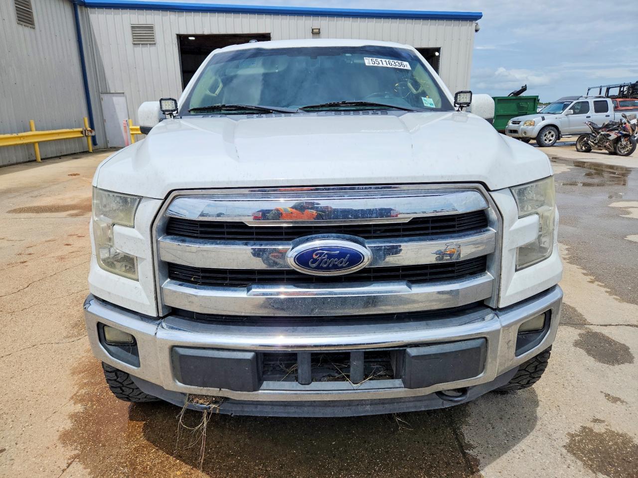 2015 Ford F150 Supercrew White vin: 1FTFW1EG2FFA22849