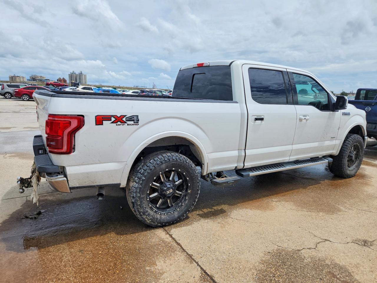 2015 Ford F150 Supercrew White vin: 1FTFW1EG2FFA22849