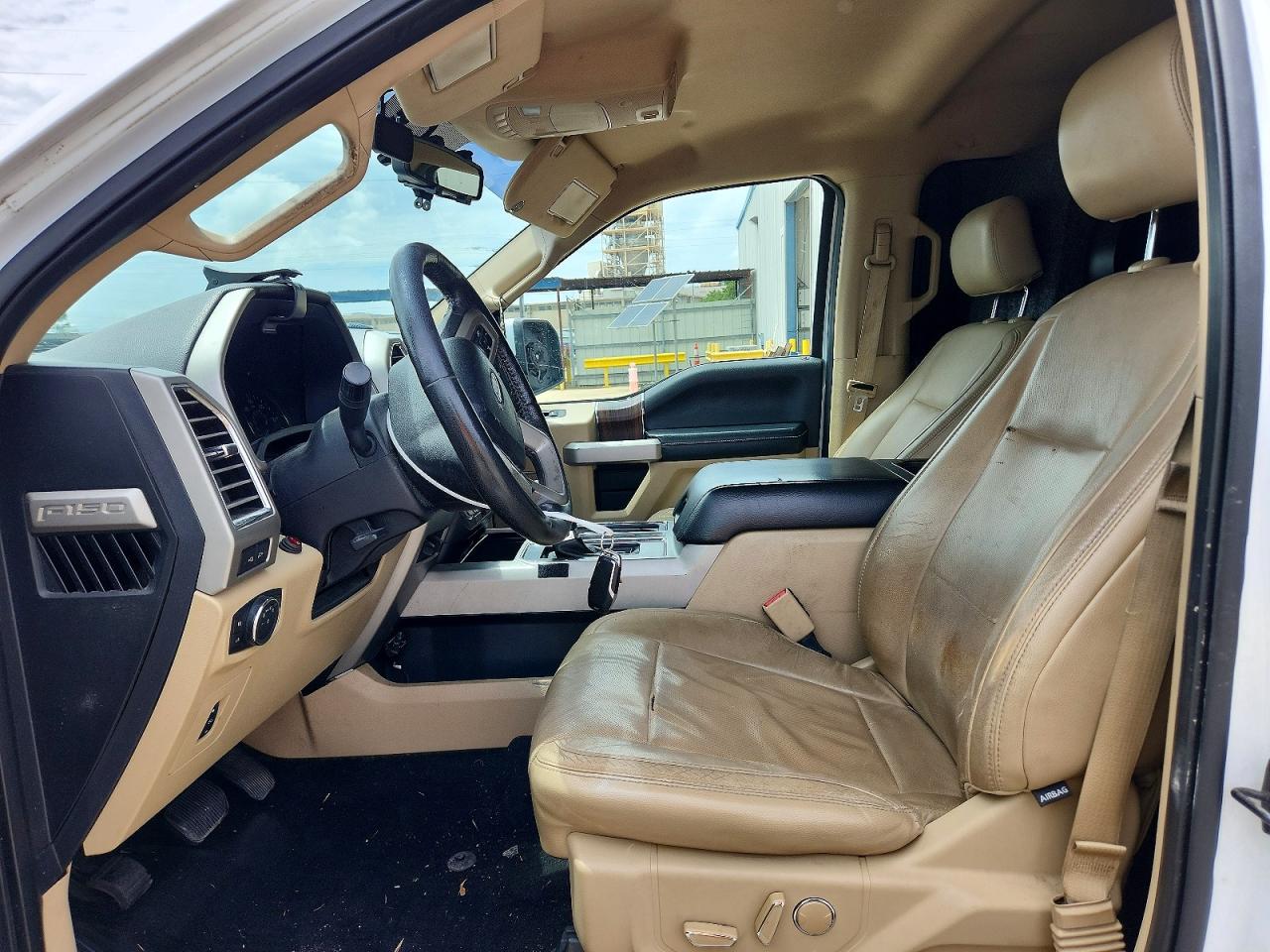 2015 Ford F150 Supercrew White vin: 1FTFW1EG2FFA22849