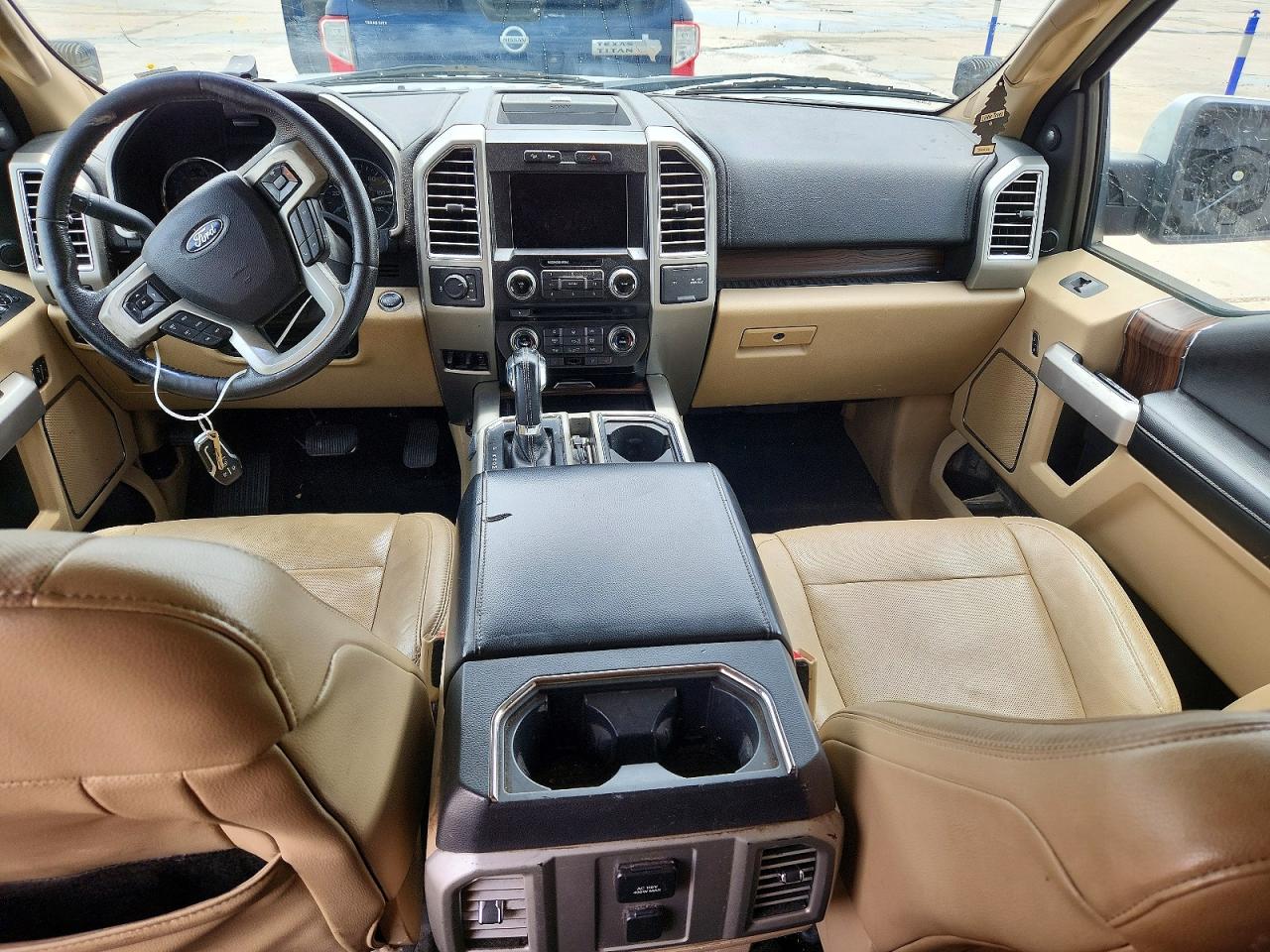 2015 Ford F150 Supercrew White vin: 1FTFW1EG2FFA22849
