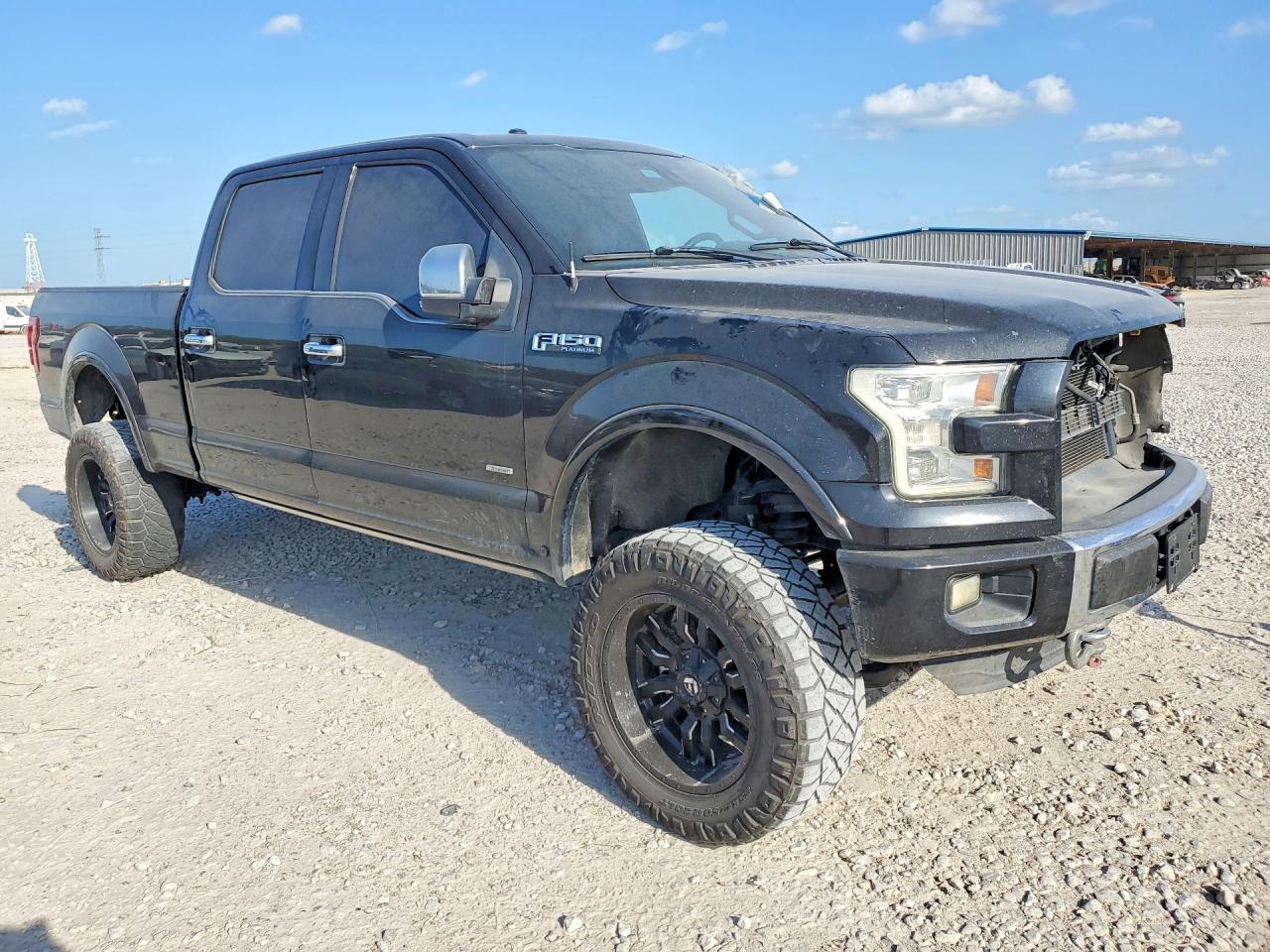 2015 Ford F150 Supercrew Black vin: 1FTFW1EG2FFA26478