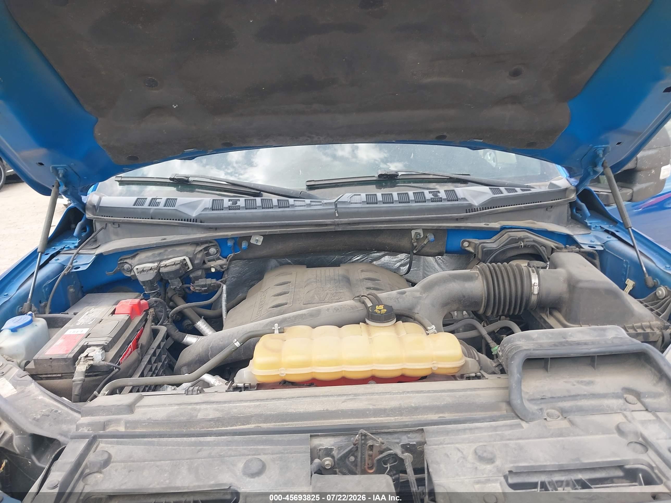 2015 Ford F-150 Xlt Синий vin: 1FTFW1EG2FFC50964