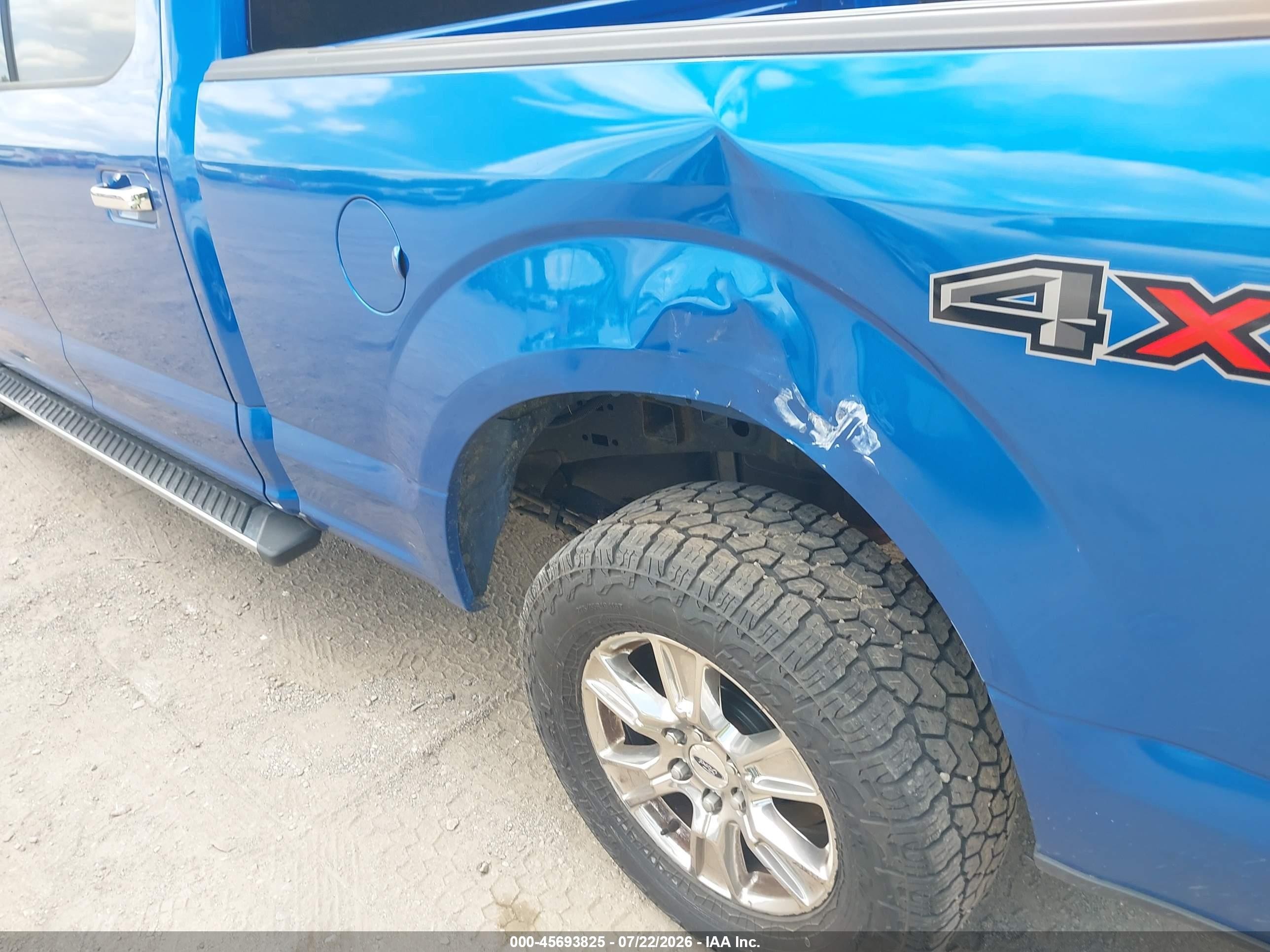 2015 Ford F-150 Xlt Синий vin: 1FTFW1EG2FFC50964